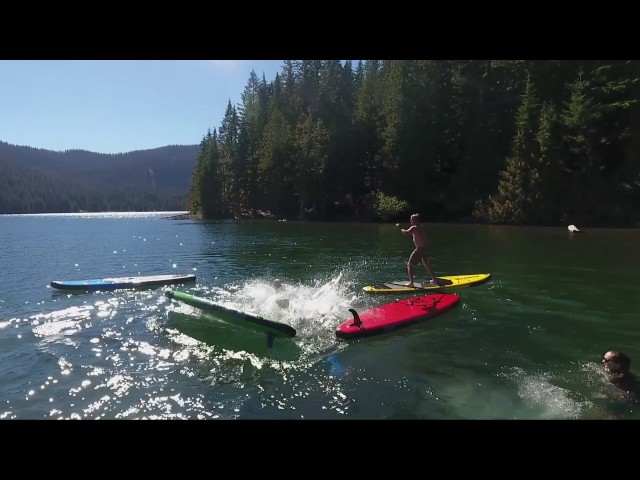 SUP battle on Slingshot's Crossbreed inflatable