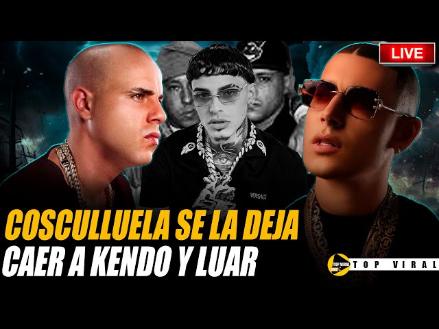 COSCULLUELA SE LA DEJA CAER A KENDO KAPONI Y LUAR LA L EN LIVE 😱🔴🔥