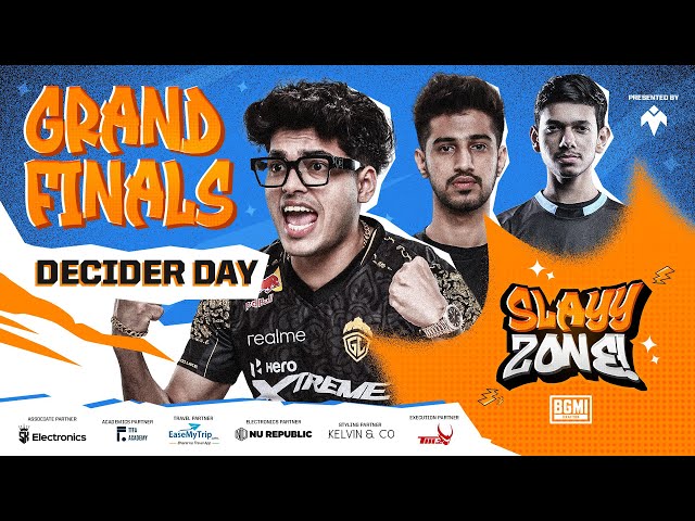 1M Slayyzone | Grand Finals | D - Day | BGMI | Ft. iQOO SouL, Godlike, Wyld Fangs, Carnival Gaming