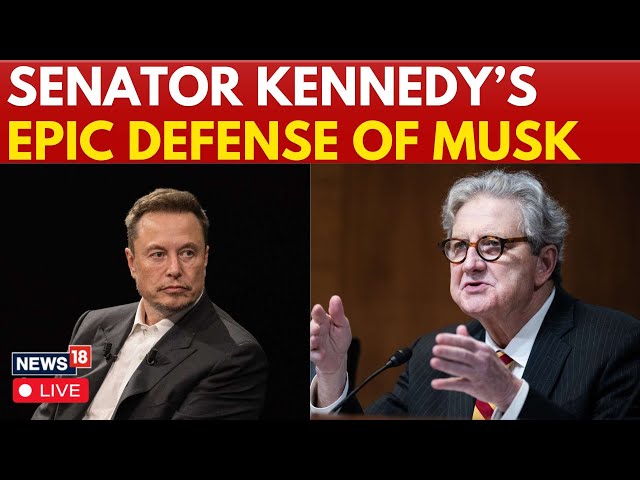 LIVE | Senator Kennedy Mocks Democrats Over Elon Musk, USAID Freeze And Government Spending | N18G