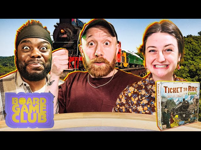 Let's Play TICKET TO RIDE: EUROPE | Board Game Club