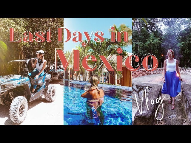 Mexico Outdoor Adventures + Rio Secreto + Mayan Ceremony | Mexico Vlog