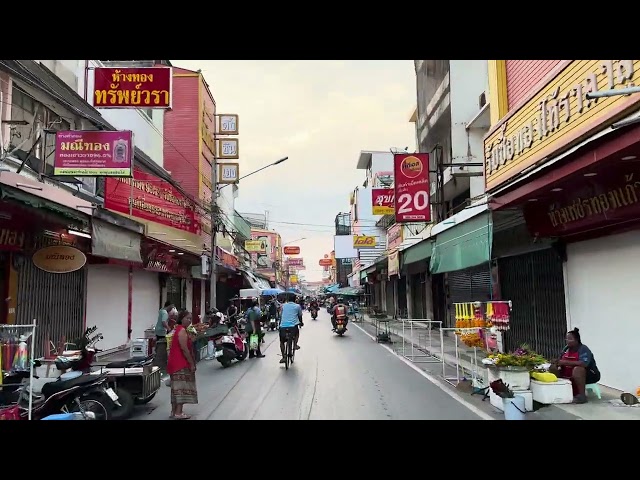 Ban Pong Ratchaburi Saturday morning market 28 Sep 2024