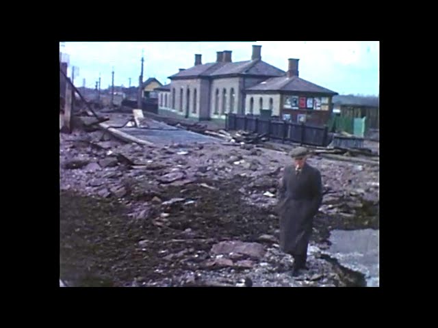 Storm Aftermath in Youghal, Co. Cork, Ireland 1962