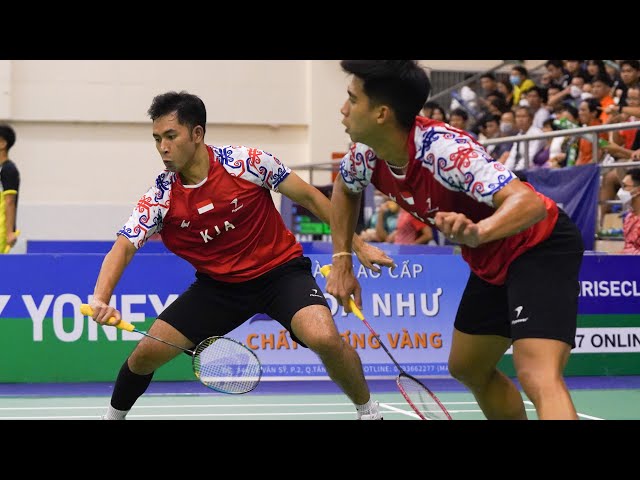 MD Sabar GUTAMA/Moh Reza Pahlevi ISFAHANI vs REN Xiang Yu/TAN Qiang  | Vietnam Open 2022 Badminton