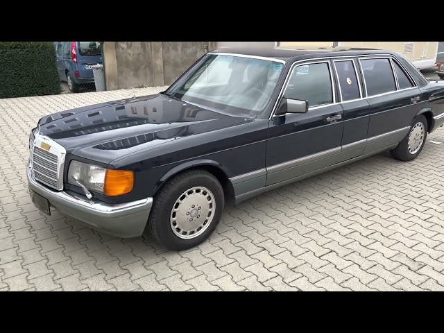 1987 Mercedes-Benz 500 SEL "Pullman" Limousine S-Klasse - einmal rundum - walk around