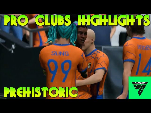 EAFC24 Pro Clubs Highlights - Prehistoric