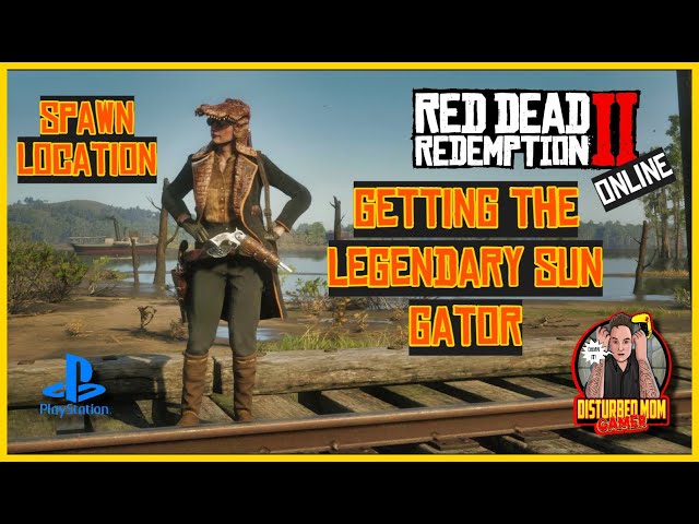 🐊🐊Red Dead Online - Legendary Sun Gator Location & Easy way to kill