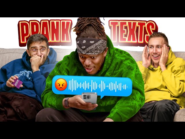 SIDEMEN PRANK TEXT ROULETTE: VOICENOTE EDITION