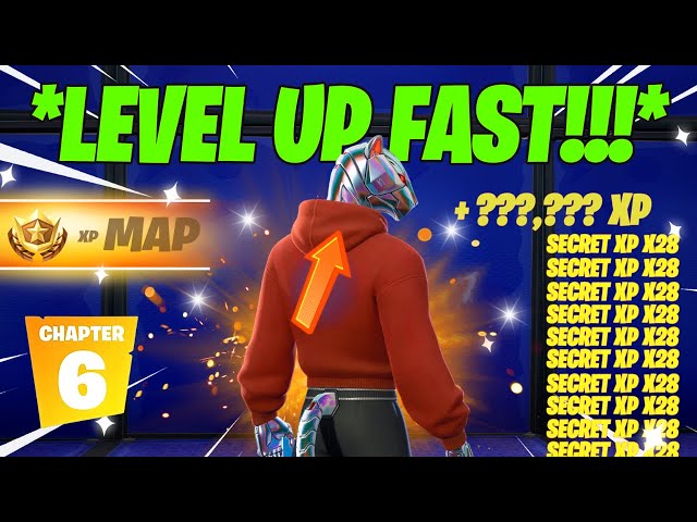 Fortnite XP MAP! How To LEVEL UP FAST XP in Fortnite CHAPTER 6!