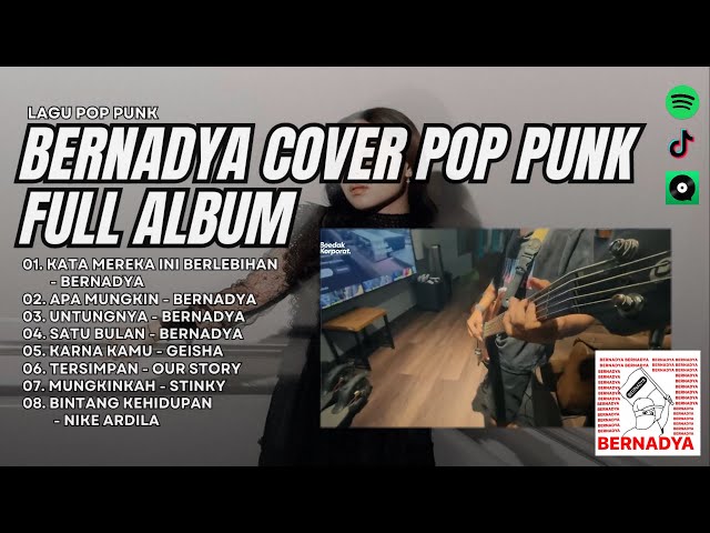 BERNADYA POP PUNK FULL ALBUM TERBARU 2024