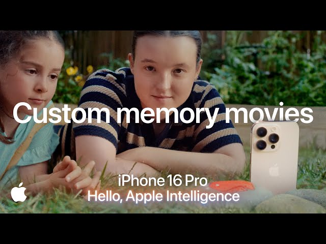 Apple Intelligence | Custom memory movies | iPhone 16 Pro