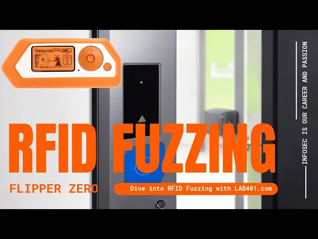 Dive into RFID Fuzzing with Flipper Zero, the RFID fuzzer app.