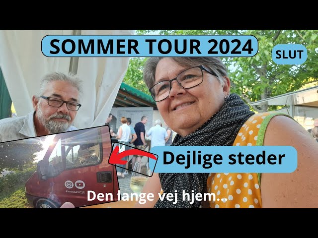 Sommer Touren slutter. Mosel, Rhinen, Weser, Weltvogelpark Walsrode, Vin og badning. #smaaveje