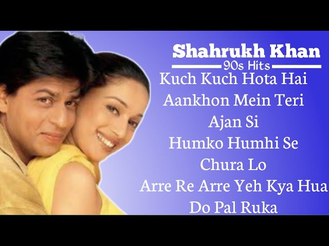 Best of Shahrukh Khan Songs / Old Unplugged Hindi Songs / 90s Hits Hindi Songs