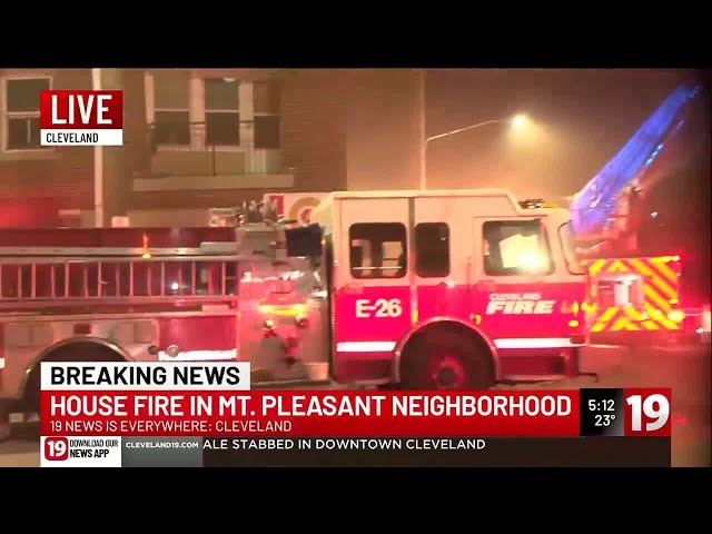 House fire in Mount Pleasant