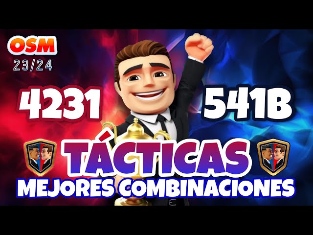 🏆 THE BEST 4231 + 541B META 🏆 | BEST TACTICAL COMBINATIONS #2 | ⚽ OSM 23/24 ⚽