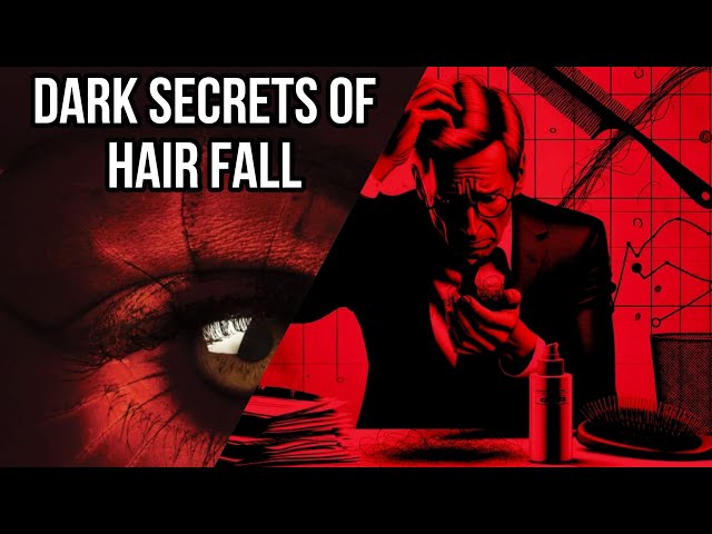 Dark secrets of hair fall.