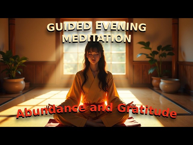 10 Minutes Evening Abundance & Gratitude Meditation End Your Day with Peace