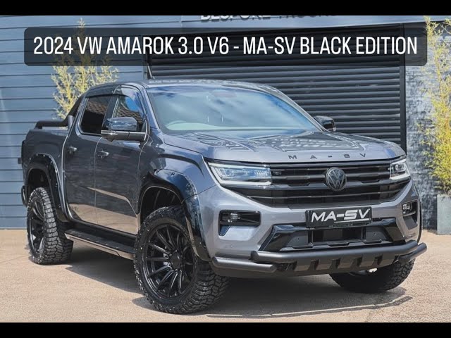 2024 (24)  Volkswagen Amarok 3.0 V6 MA-SV Black Edition Style Premium Pack 4Motion Premium Pack