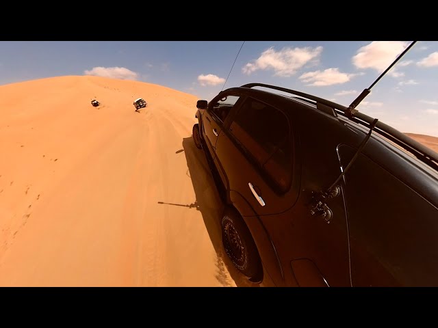 Fortuner in Desert . High RPM Drive. Al Quaa