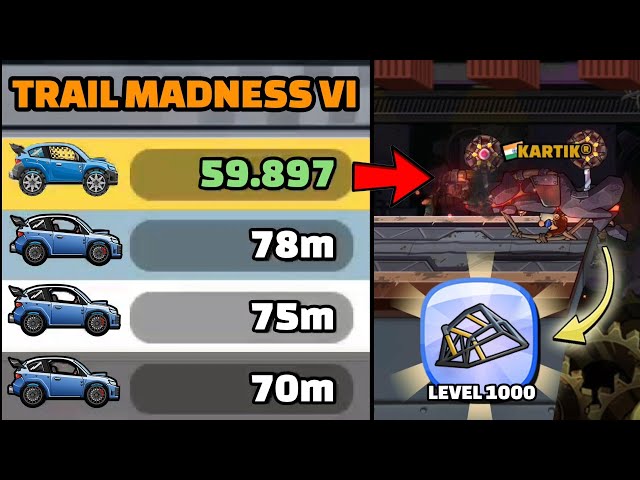 LEVEL 1000 ROLLCAGE!! 🤯 IN RALLY CAR ON COMMUNITY SHOWCASE - Hill Climb Racing 2