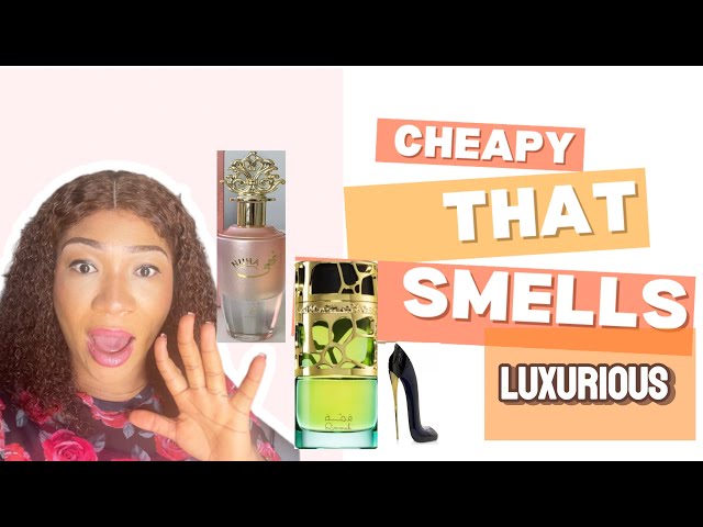 CHEAP FRAGRANCES THAT SMELL EXPENSIVE, LATTAFA QIMMAH, KHADLAJ NUHA (YARA & GOOD GIRL CLONE)