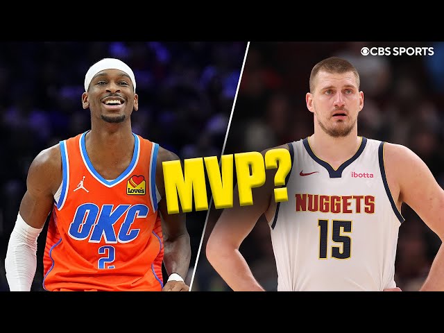 Who should win NBA MVP this season, Shai Gilgeous-Alexander or Nikola Jokic?