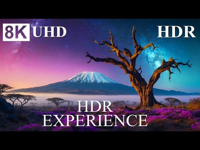 EXPLORING PLANET EARTH 8K HDR – The Ultimate HDR Experience