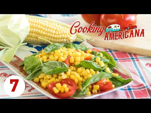 Easy Sweet & Savory Summer Corn Salad Recipe ( Cooking Americana Ep. 7 )