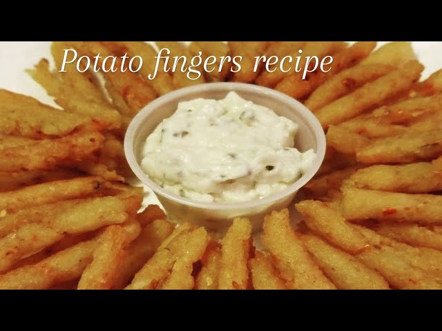 Potato finger recipe | aloo fingers recipe | rice flakes recipe |Potato fingers without bread crumbs