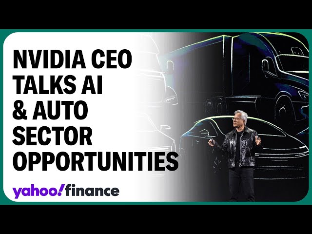 Nvidia CEO on AI & how self-driving cars are a huge opportunity