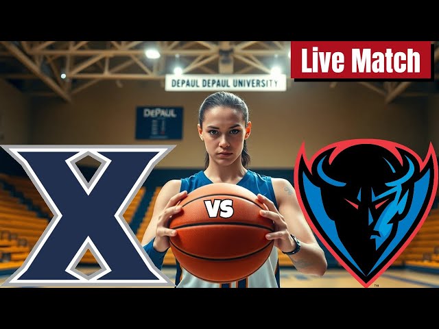 Xavier vs DePaul Today Live Match | NCAA Women's College Basketball 2025