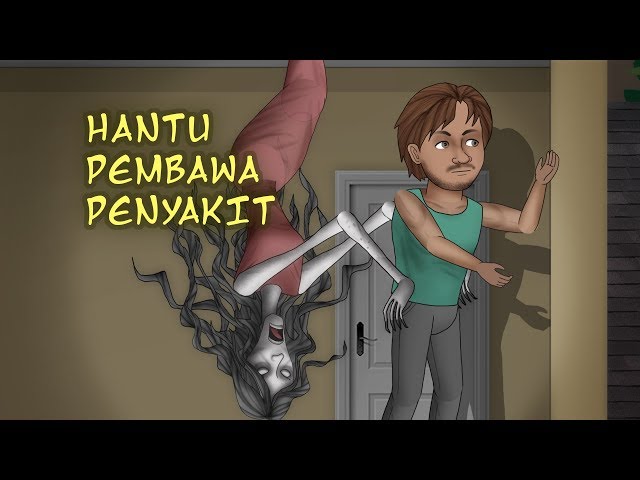 Hantu Wanita Pembawa Penyakit | Kartun Hantu, Kartun Lucu, Animasi Horor #HORORKOMEDI