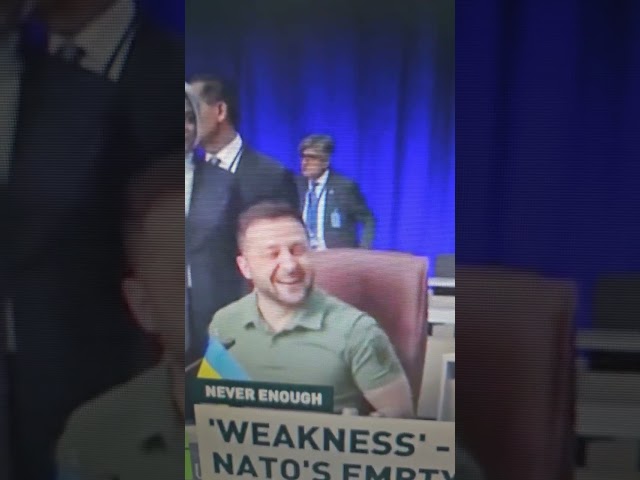 PUPPET Zelensky, a GARDENER at NATO Summit??? 🥦🥬🌴🌳 - Rachel Marsden