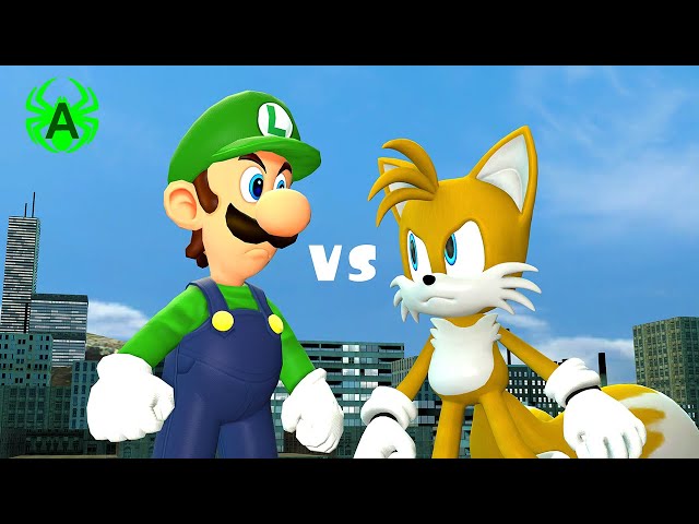 Luigi VS Tails Help Challenge