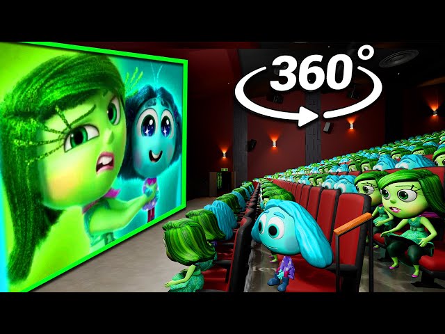 Inside Out 2 360° - CINEMA HALL | 4K VR 360 Video [ ENVY & DISGUST EDITION ]