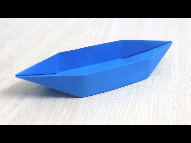 Make the BEST Paper Boat that Floats with Easy Origami Folding