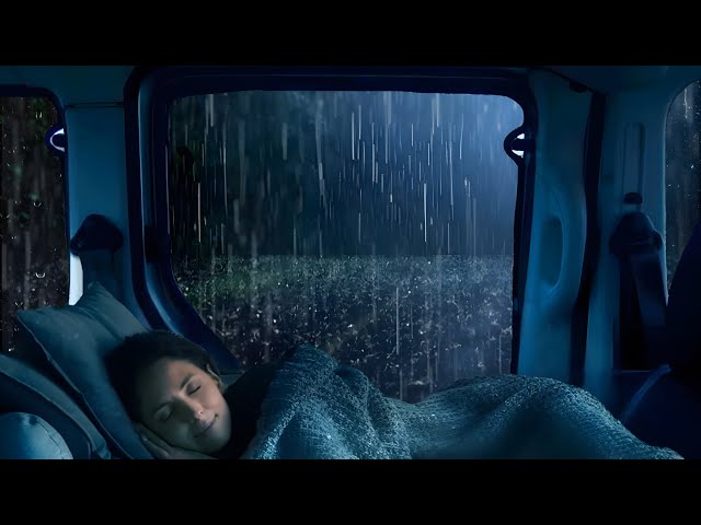 Rain Sounds for Sleeping - Heavy Rain and Thunder Sounds Relax for Quick Sleep and Improve insomnia