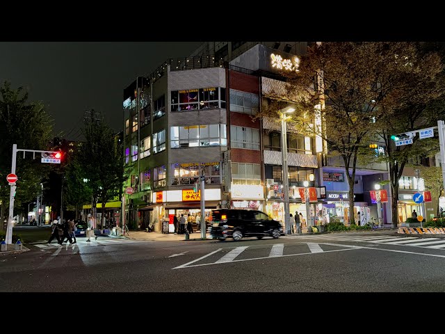 4K Nagoya Japan - Evening Walking Tour Around Nagoya Station Beautiful City