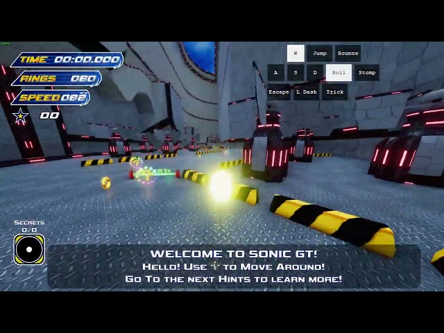 Sonic GT Tutorial Speedrun Super Sonic 7.363