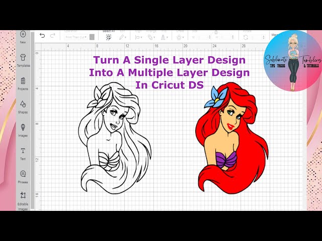 Cricut Design Space: Turn Single Layers into Multiple Layers