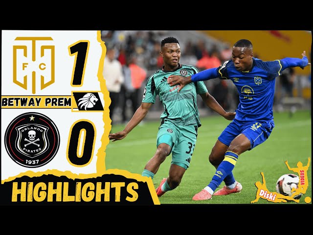 Cape Town City vs Orlando Pirates Goals & Extended Highlights| Betway Premiership 2024/25