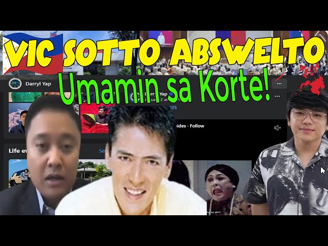 Vic Sotto inabswelto sa Korte! Direk Yap umamin sa Korte!