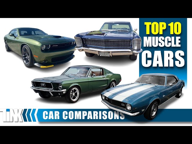 Muscle Cars : My Top 10. #Mustang #Camaro #Challenger and more