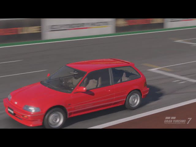 Honda Civic Si Extra (EF) ’87 vs Hybrid & Turbo Rivals at Kyoto Driving Park!