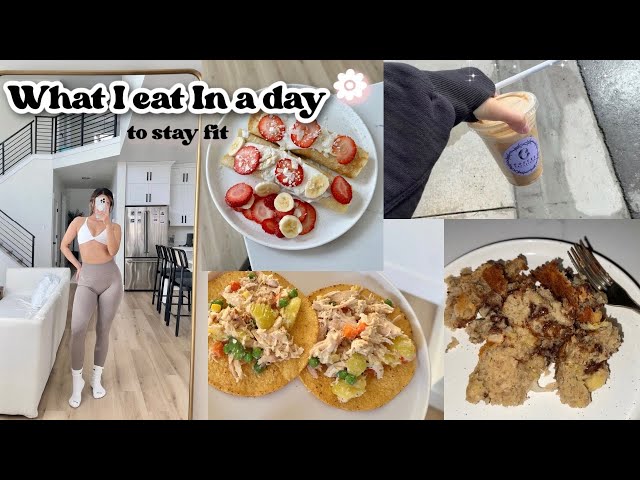 What I Eat In a Day TO STAY FIT 💕  As a busy mom of four 2024