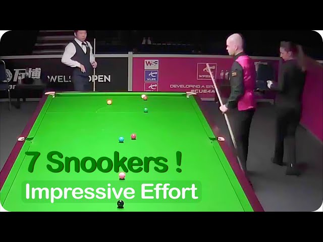 Elliot Slessor needs 7 snookers against Zhang Anda | 2019 Welsh Open - Last 32