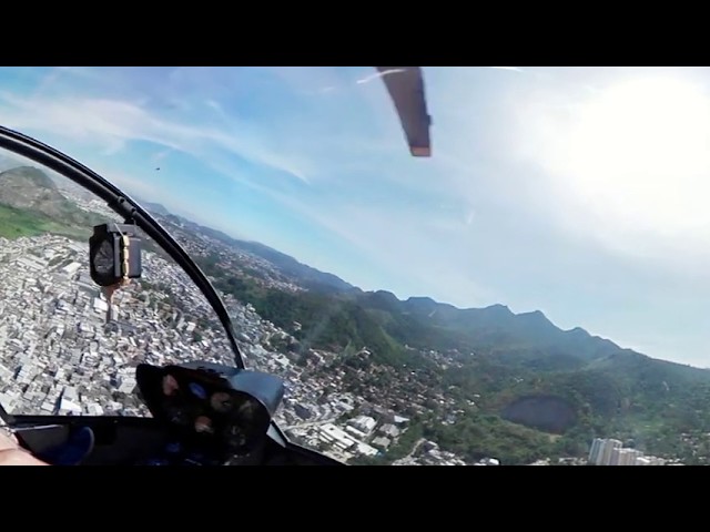 Vídeo B: do helicóptero