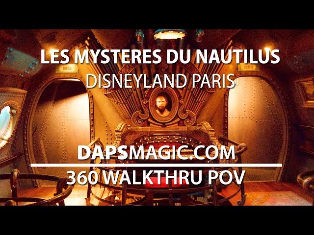 360 POV Les Mysteres du Nautilus - Disneyland Paris